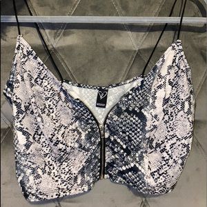 Windsor Snake Print Top